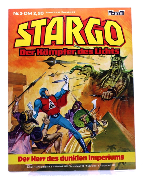 STARGO - Der Kämpfer des Lichts Comic Magazin Nr. 2: Der Herr des dunklen Imperiums